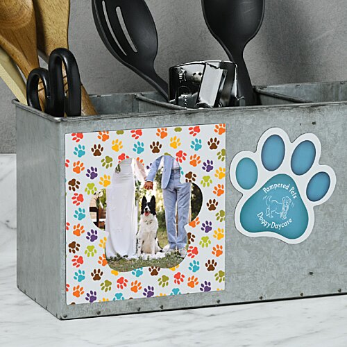 Additional Image 5 - a grey box with a paw print on it