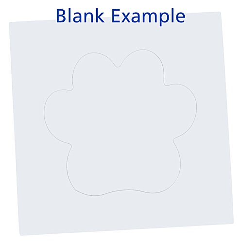 Additional Image 6 - a white square with a flower shape