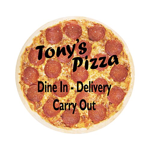 Additional Image 4 - a pizza with a name on it
