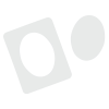Additional Thumbnail Image 5 - a white object with a black circle