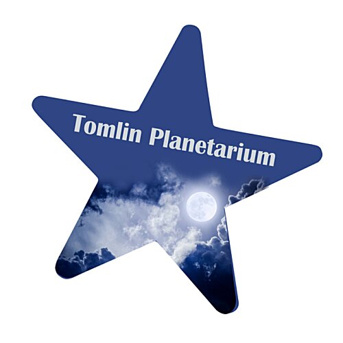 Additional Image 4 - a blue star with white text