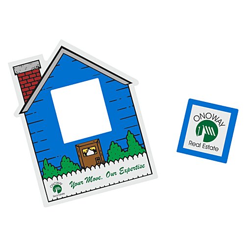 Additional Image 2 - a blue and green house with a square and a square on a white background