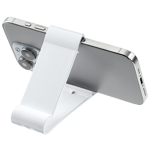 Additional Image 3 - a white tablet stand on a white background
