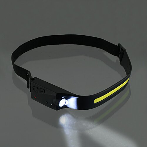 Additional Image 3 - a headband with a light on