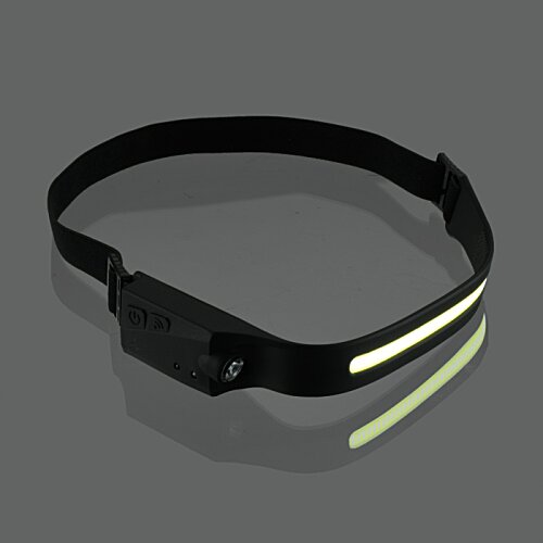 Additional Image 4 - a black headband with a light on it