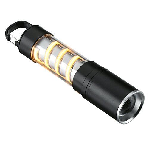 Additional Image 4 - a black and silver flashlight