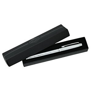 Additional Image 6 - a black pencil case with a white label