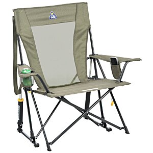 Additional Image 1 - a folding chair with a side table