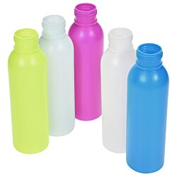 a group of colorful bottles