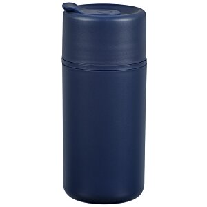 Additional Image 1 - a blue cylindrical container with a lid