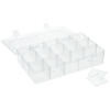 Additional Image 1 - a plastic organizer with a few compartments