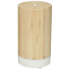 Additional Image 2 - a wood cylinder with a white base