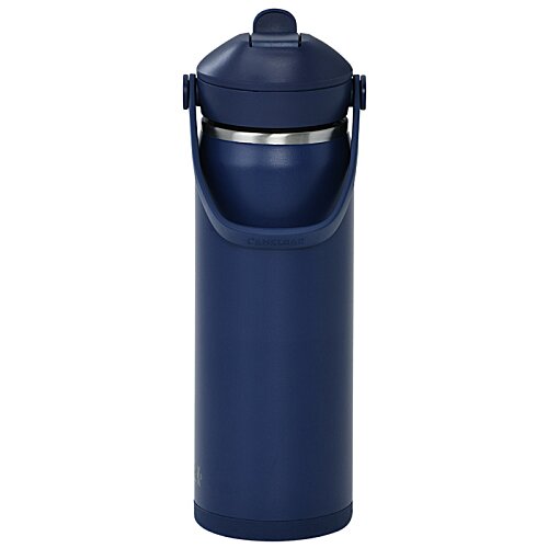 Additional Image 4 - a blue water bottle with a lid