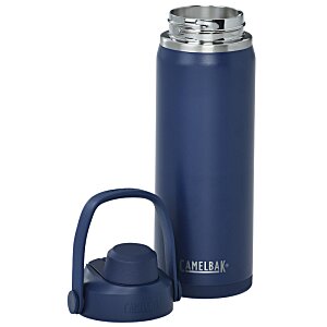 Additional Image 6 - a blue thermos with a lid