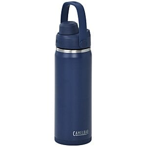 Additional Image 2 - a blue water bottle with a handle with Willis Tower in the background