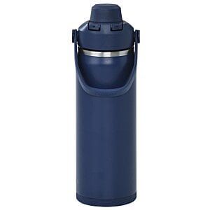 Additional Image 5 - a blue plastic bottle with a silver cap