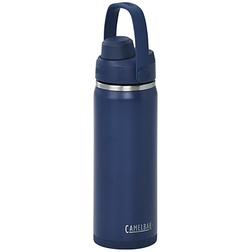Additional Image 2 - a blue water bottle with a handle with Willis Tower in the background