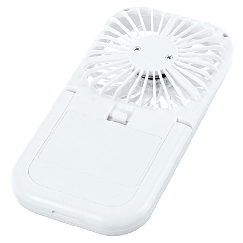 Additional Image 2 - a white fan on a white background