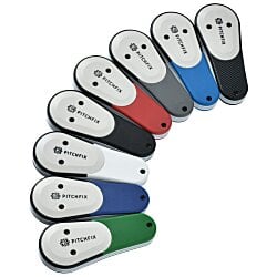 a group of different colored objects