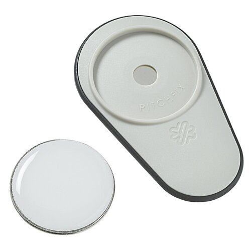 Additional Image 2 - a white button and a white circle