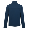 Additional Image 1 - a back view of a blue jacket