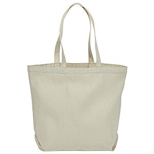a white bag with handles