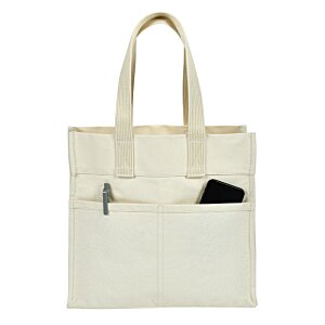 Additional Image 2 - a white bag with a pocket