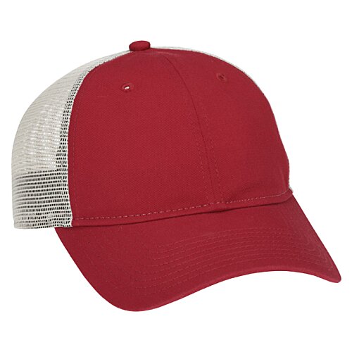 Additional Image 1 - a red and white hat