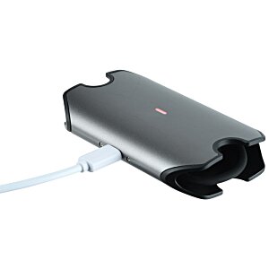 Additional Image 2 - a black and white device with a white cord