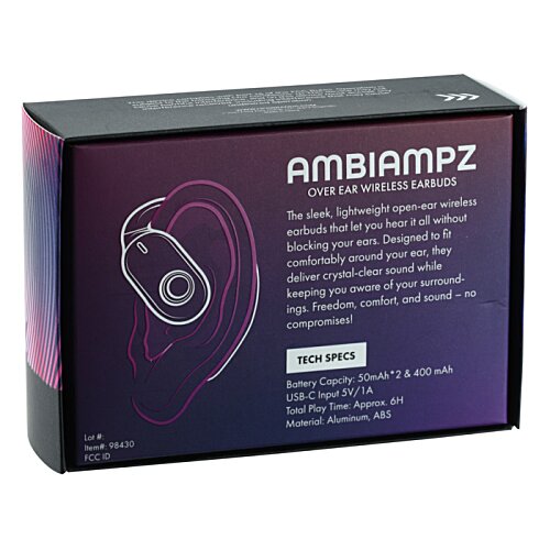 Additional Image 6 - a black box with purple and white text