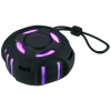Additional Image 6 - a black round object with purple lights