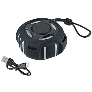 Additional Image 1 - a black round device with a cord