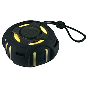 Additional Image 10 - a black and yellow round object with a cord