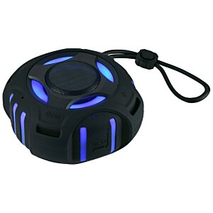 Additional Image 7 - a black round object with blue lights
