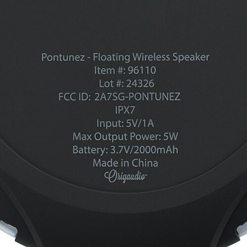 Additional Image 15 - a black circle with white text