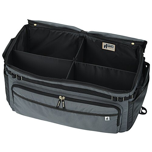 Additional Image 2 - a black bag with compartments