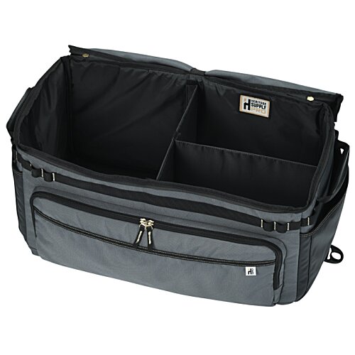 Additional Image 3 - a black bag with a few compartments