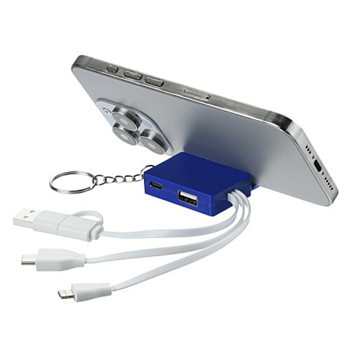 Additional Image 7 - a white and blue device with wires