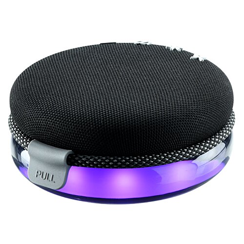 Additional Image 7 - a round black object with a purple light
