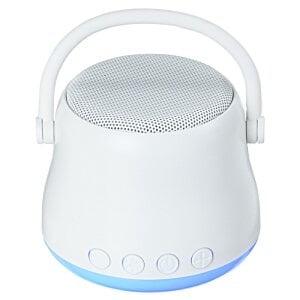 Additional Image 5 - a white round object with a blue light