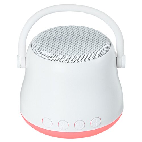 Additional Image 3 - a white and pink speaker