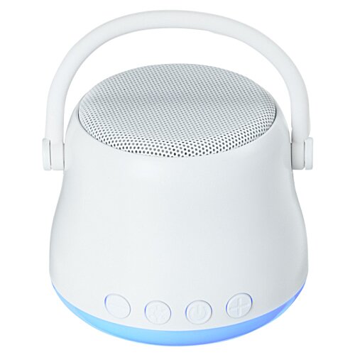 Additional Image 5 - a white round object with a blue light