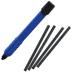 Additional Image 2 - a blue pen and several black pens