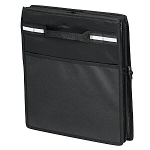 Additional Image 8 - a black bag with a silver handle