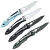 Additional Image 5 - a group of knives with plastic handles