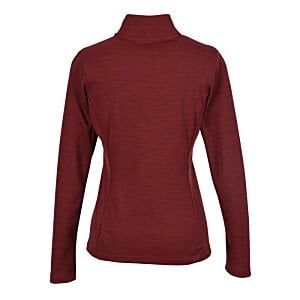 Additional Image 1 - a red turtleneck sweater