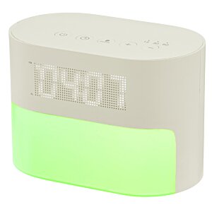 Additional Image 8 - a white and green alarm clock