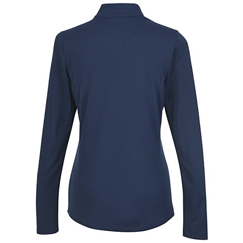 Additional Image 1 - a blue long sleeved shirt
