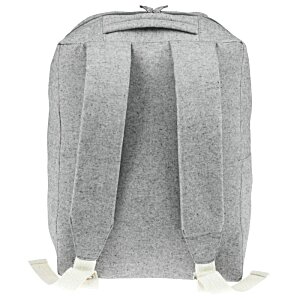 Additional Image 2 - a grey backpack with straps