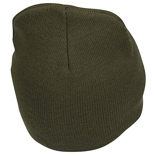 Additional Image 2 - a green beanie on a white background